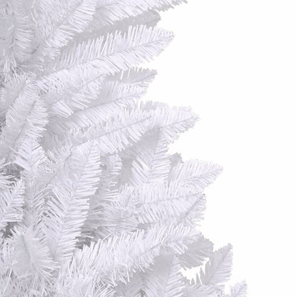 Albero di Natale Artificiale Incernierato con Base Bianco 270cm | homemem39