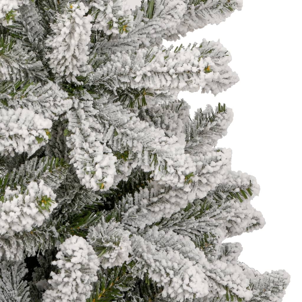 Albero Natale Artificiale Incernierato con Neve Fioccata 300 cm | homemem39