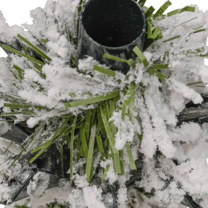 Albero Natale Artificiale Incernierato con Neve Fioccata 300 cm | homemem39