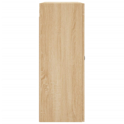 Armadietti a Parete 2 pz Rovere Sonoma in Legno Multistrato | homemem39