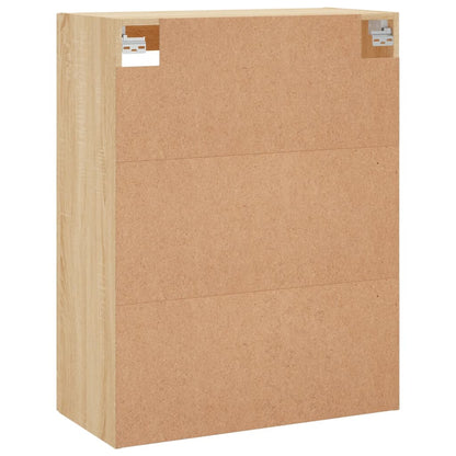 Armadietti a Parete 2 pz Rovere Sonoma in Legno Multistrato | homemem39