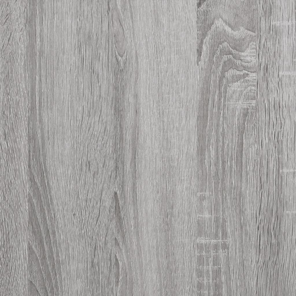Armadietti a Parete 2 pz Grigio Sonoma in Legno Multistrato | homemem39