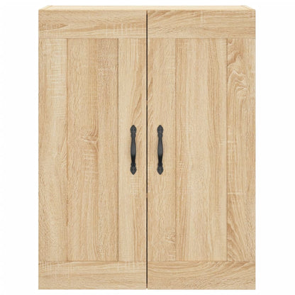 Armadietti a Parete 2 pz Rovere Sonoma in Legno Multistrato | homemem39