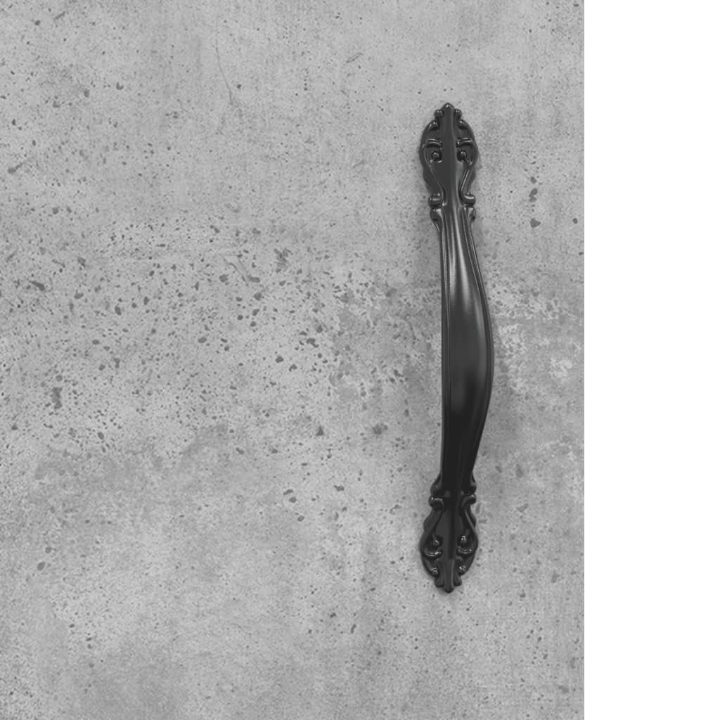 Armadietti a Parete 2 pz Grigio Cemento in Legno Multistrato