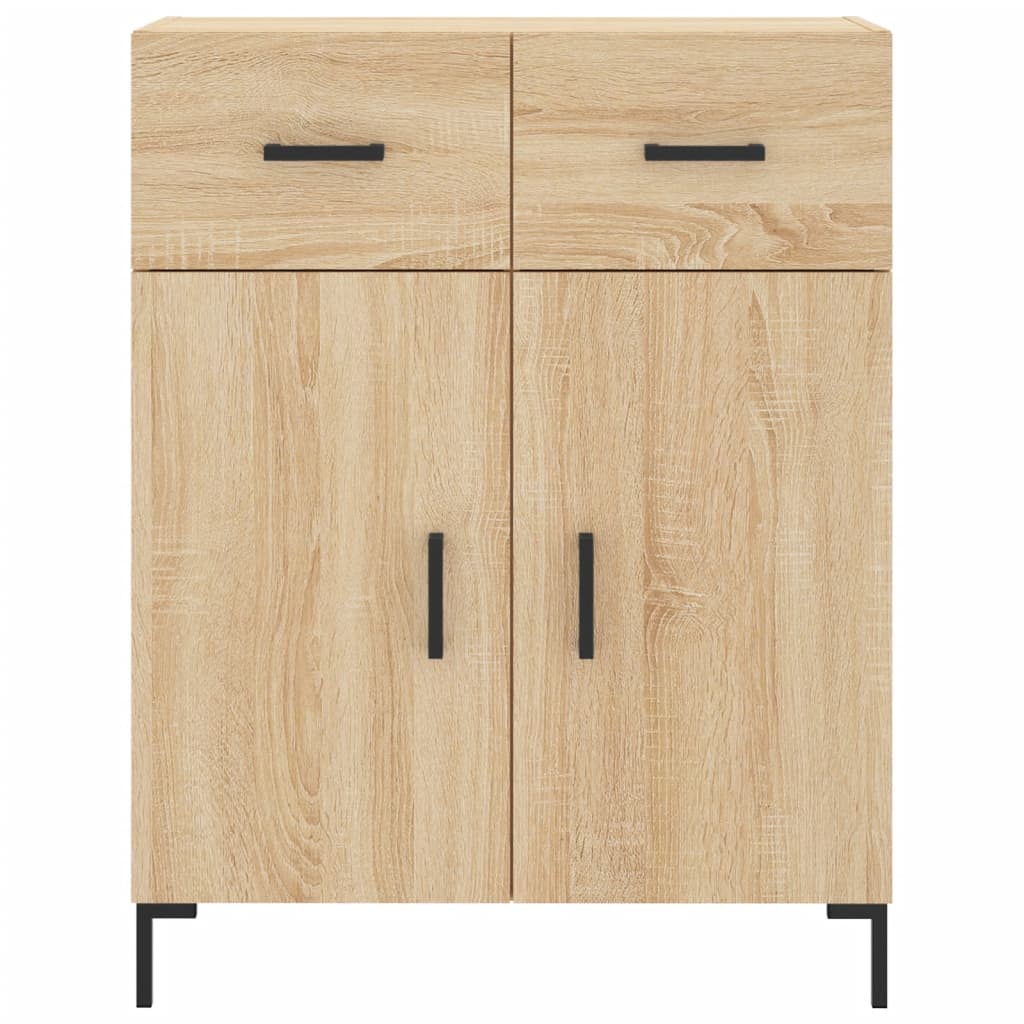 Credenza Rovere Sonoma 69,5x34x180 cm in Legno Multistrato - homemem39