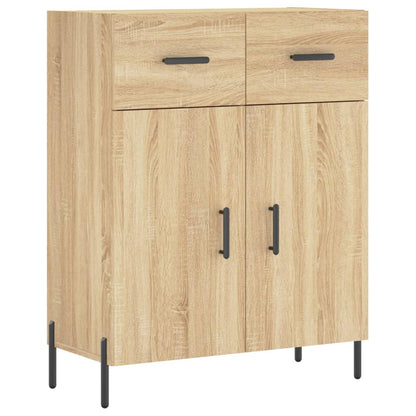 Credenza Rovere Sonoma 69,5x34x180 cm in Legno Multistrato - homemem39