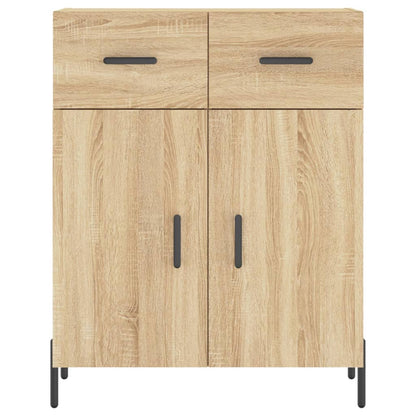 Credenza Rovere Sonoma 69,5x34x180 cm in Legno Multistrato - homemem39