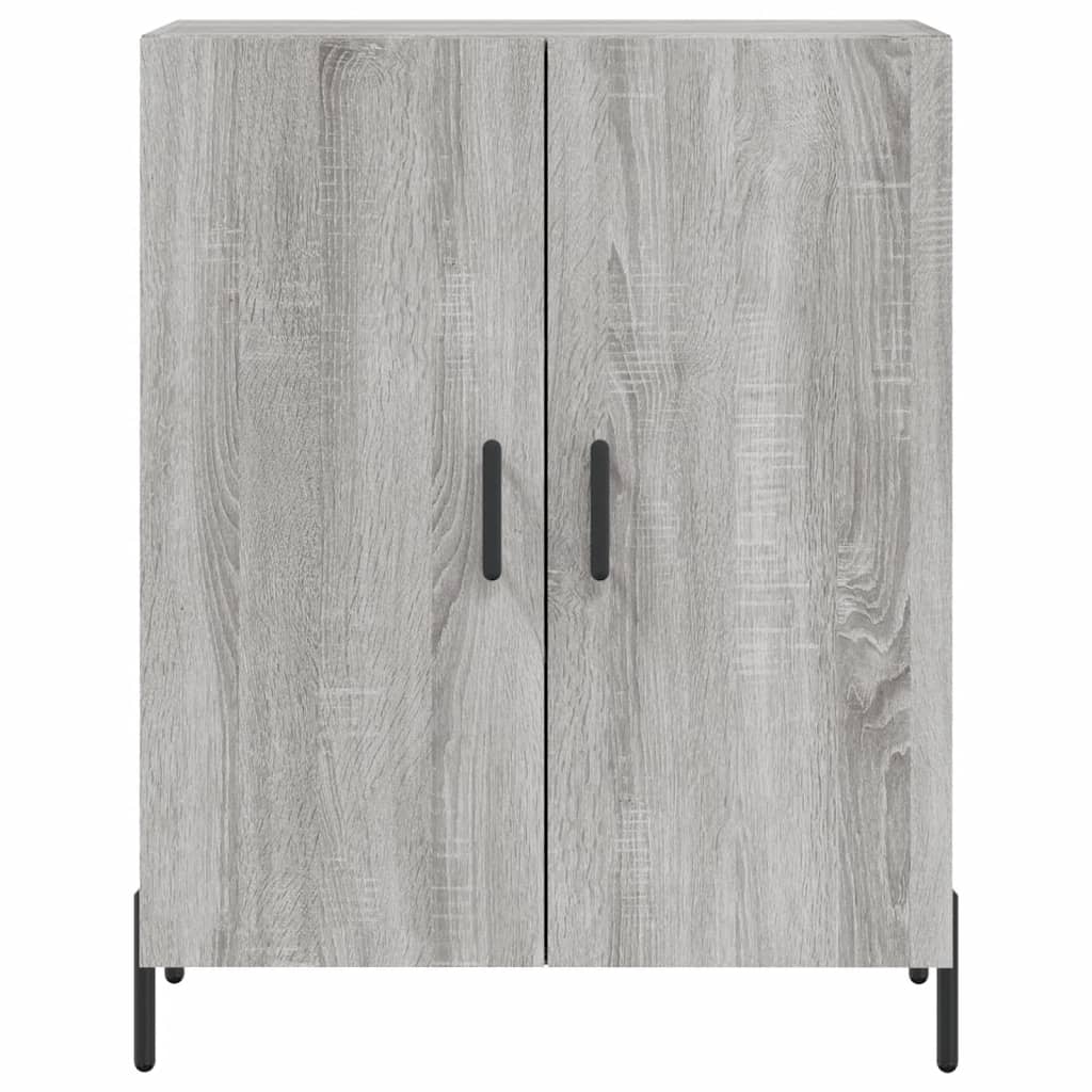 Credenza Grigio Sonoma 69,5x34x180 cm in Legno Multistrato - homemem39