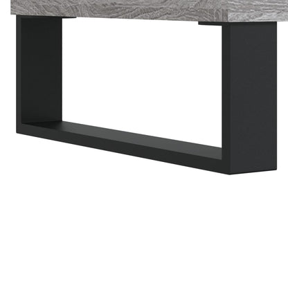 Sonoma Grey Sideboard 69,5x34x180 cm aus Mehrschichtholz