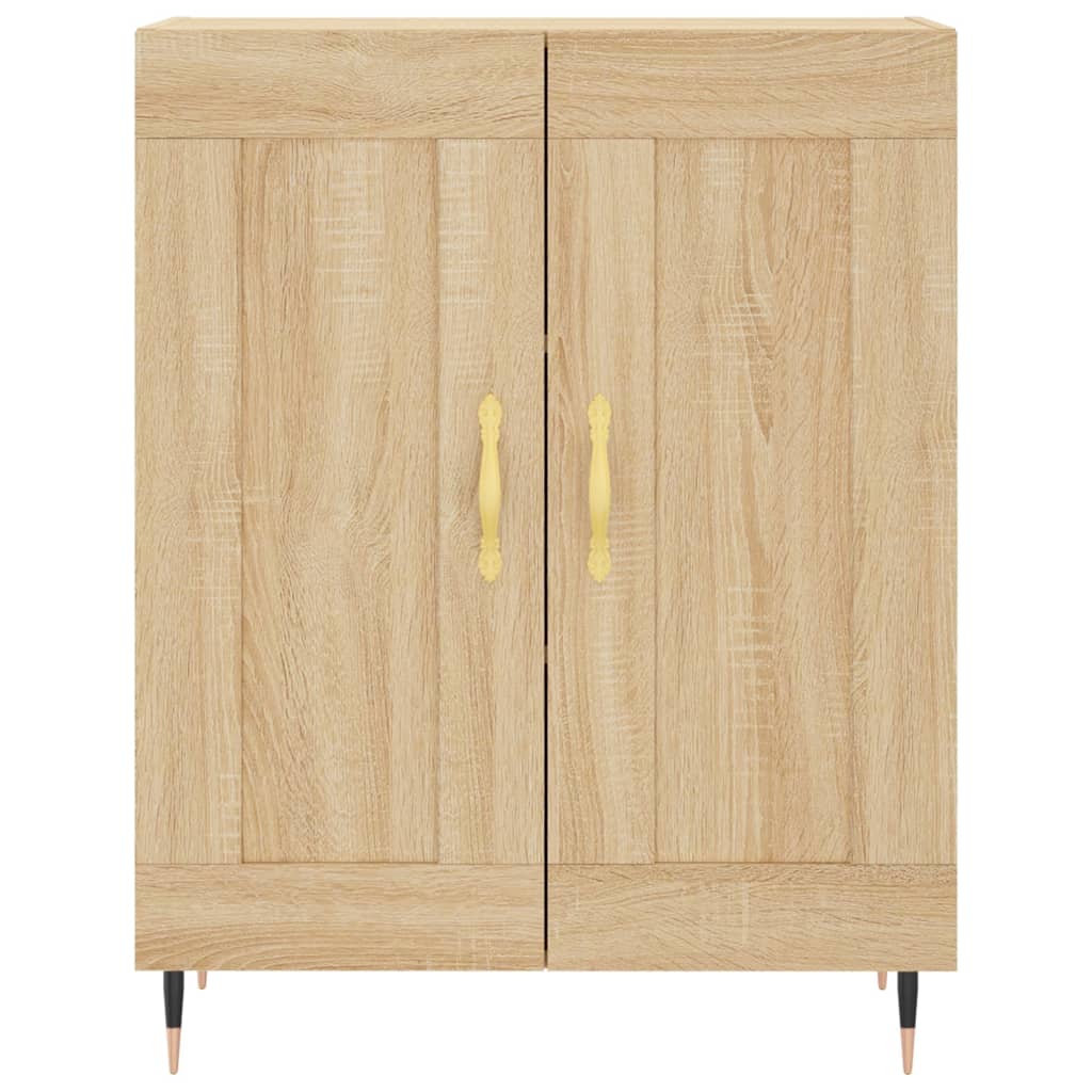 Credenza Rovere Sonoma 69,5x34x180 cm in Legno Multistrato - homemem39