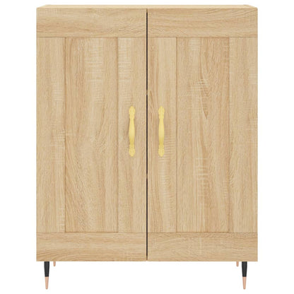 Credenza Rovere Sonoma 69,5x34x180 cm in Legno Multistrato - homemem39