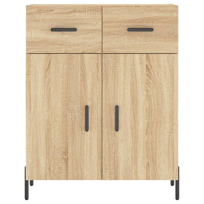 Credenza Rovere Sonoma 69,5x34x180 cm in Legno Multistrato