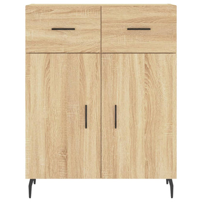 Credenza Rovere Sonoma 69,5x34x180 cm in Legno Multistrato - homemem39