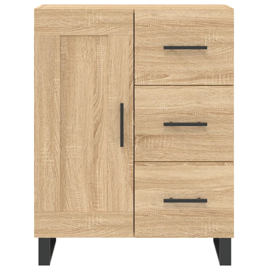 Credenza Rovere Sonoma 69,5x34x180 cm in Legno Multistrato