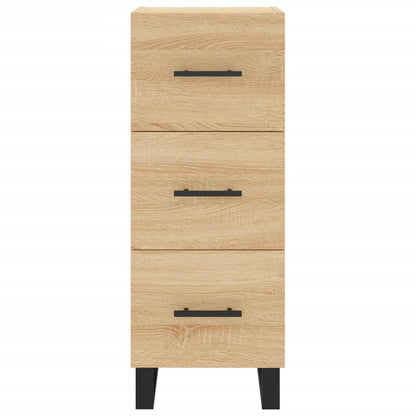 Credenza Rovere Sonoma 34,5x34x180 cm in Legno Multistrato - homemem39