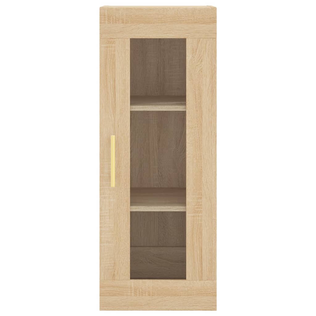 Credenza Rovere Sonoma 34,5x34x180 cm in Legno Multistrato
