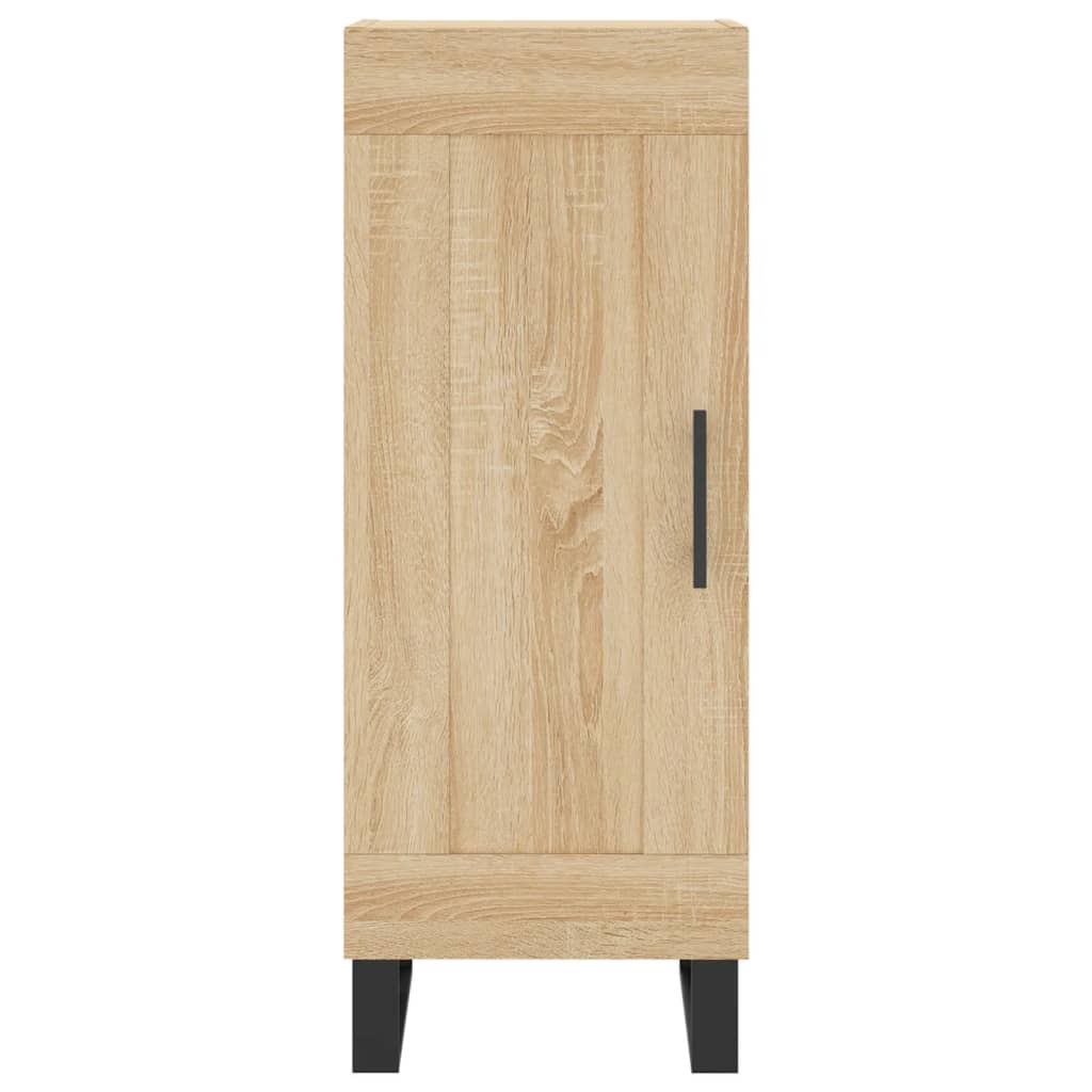 Credenza Rovere Sonoma 34,5x34x180 cm in Legno Multistrato - homemem39