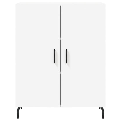 Credenza Bianca 69,5x34x180 cm in Legno Multistrato - homemem39