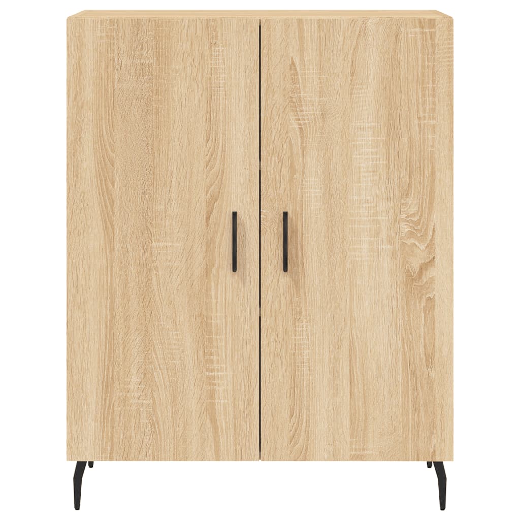 Credenza Rovere Sonoma 69,5x34x180 cm in Legno Multistrato