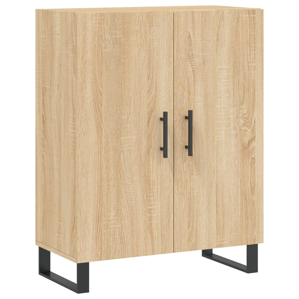 Credenza Rovere Sonoma 69,5x34x180 cm in Legno Multistrato