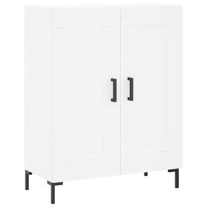 Credenza Bianca 69,5x34x180 cm in Legno Multistrato | homemem39
