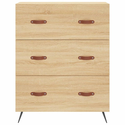 Credenza Rovere Sonoma 69,5x34x180 cm in Legno Multistrato - homemem39