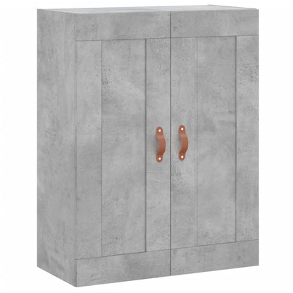 Credenza Grigio Cemento 69,5x34x180 cm in Legno Multistrato - homemem39