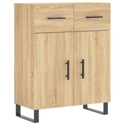 Credenza Rovere Sonoma 69,5x34x180 cm in Legno Multistrato