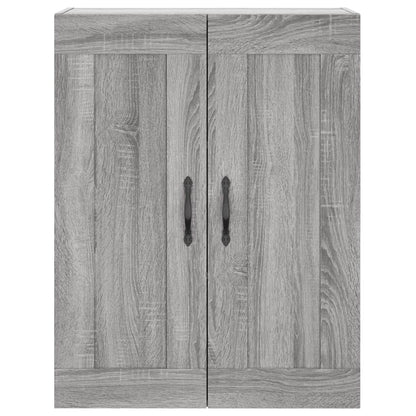 Credenza Grigio Sonoma 69,5x34x180 cm in Legno Multistrato - homemem39