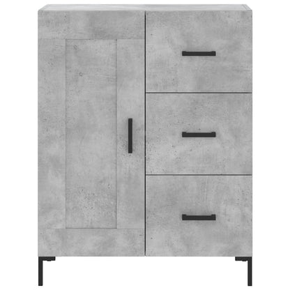 Credenza Grigio Cemento 69,5x34x180 cm in Legno Multistrato - homemem39