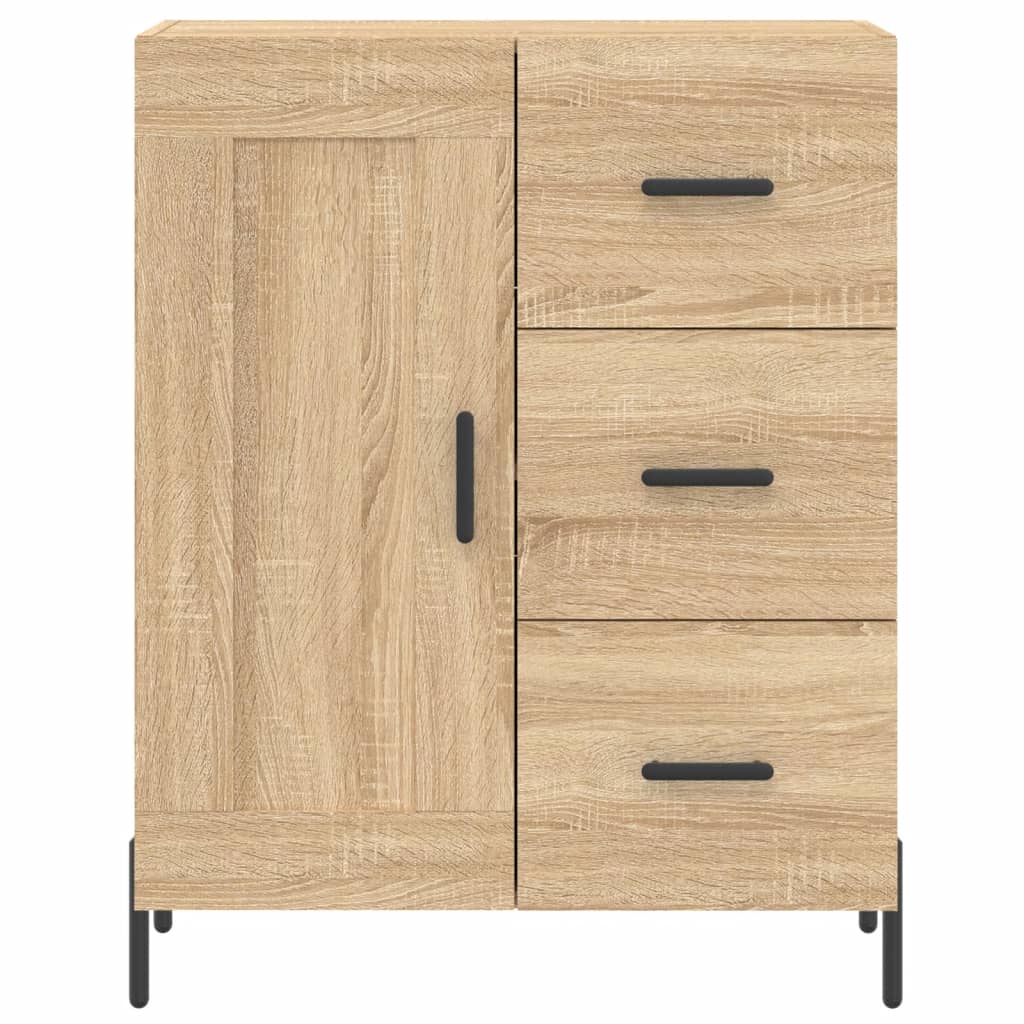 Credenza Rovere Sonoma 69,5x34x180 cm in Legno Multistrato