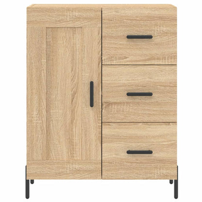 Credenza Rovere Sonoma 69,5x34x180 cm in Legno Multistrato