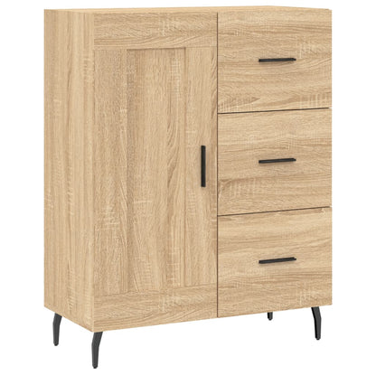 Credenza Rovere Sonoma 69,5x34x180 cm in Legno Multistrato - homemem39