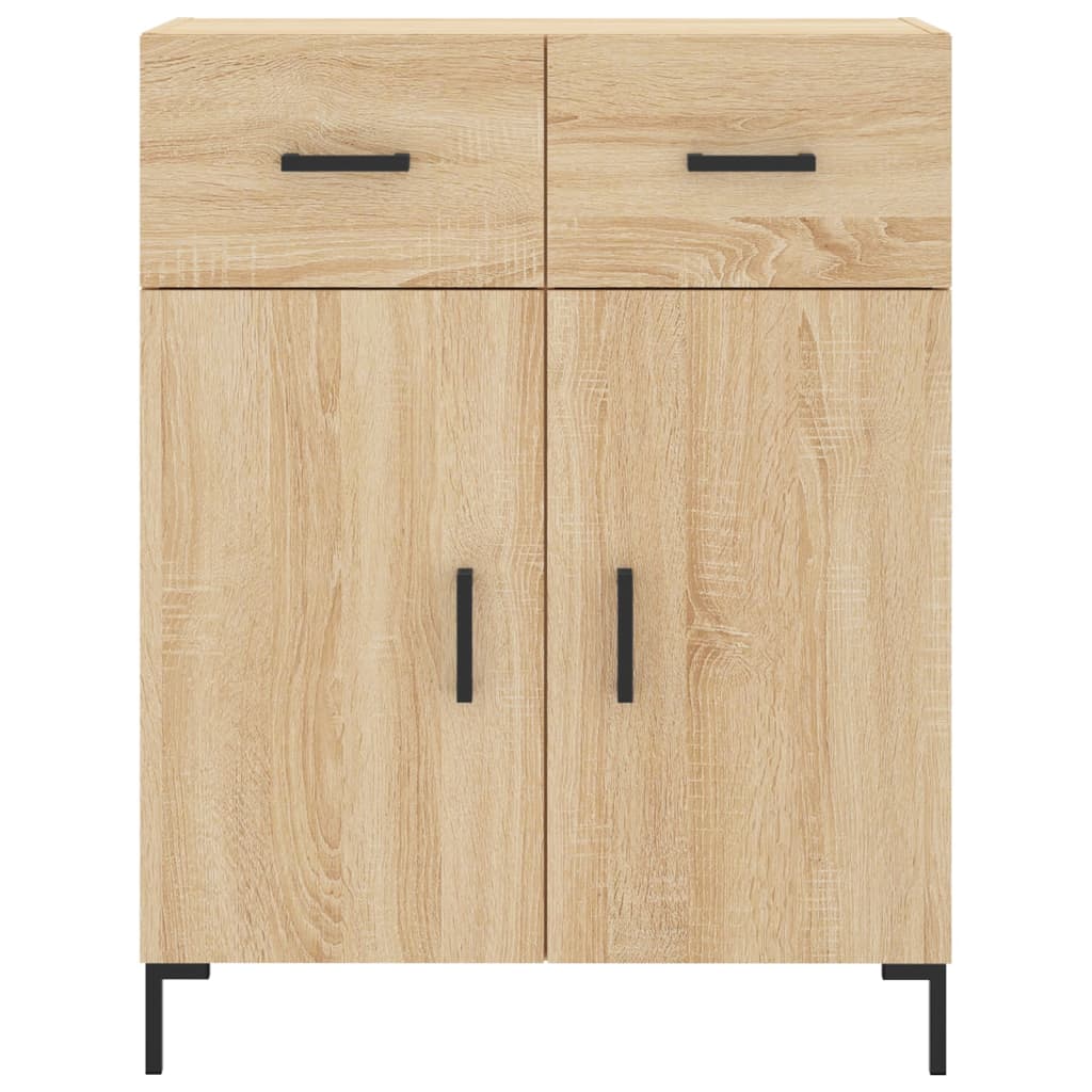 Credenza Rovere Sonoma 69,5x34x180 cm in Legno Multistrato - homemem39