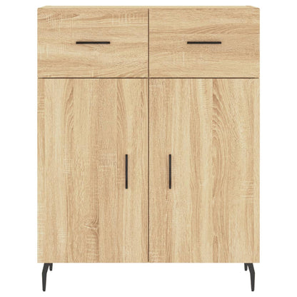 Credenza Rovere Sonoma 69,5x34x180 cm in Legno Multistrato - homemem39