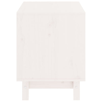 Casetta per Cani bianco 50x40x52 cm in Legno Massello di Pino