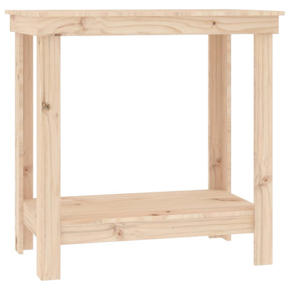 Banco da Lavoro 80x50x80 cm in Legno Massello di Pino | homemem39