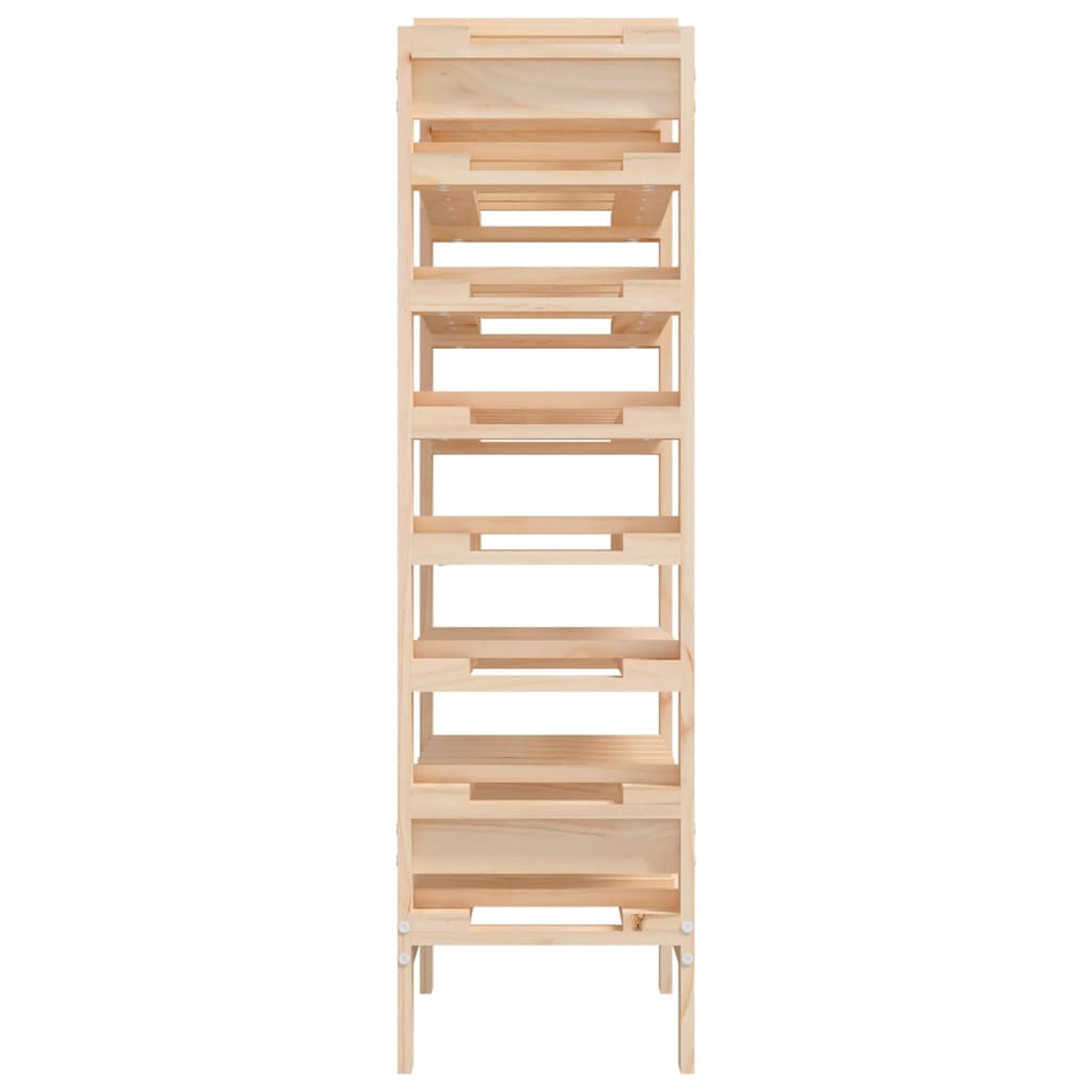 Portavini 61,5x30x107,5 cm in Legno Massello di Pino