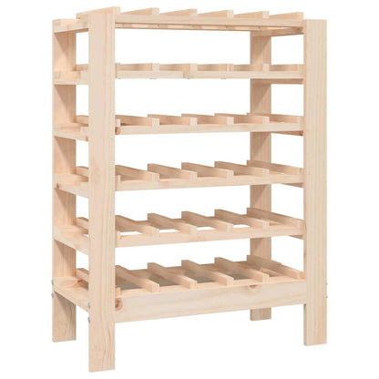 Portavini 61,5x30x82 cm in Legno Massello di Pino