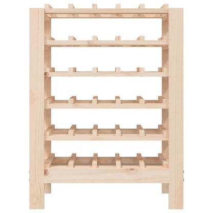 Portavini 61,5x30x82 cm in Legno Massello di Pino - homemem39