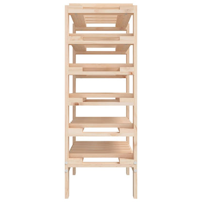 Portavini 61,5x30x82 cm in Legno Massello di Pino