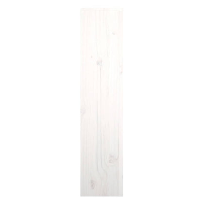 Copertura Termosifone Bianca 79,5x19x84 cm Legno Massello Pino