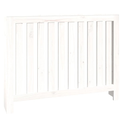 Copertura Termosifone Bianca 108,5x19x84 cm Legno Massello Pino - homemem39