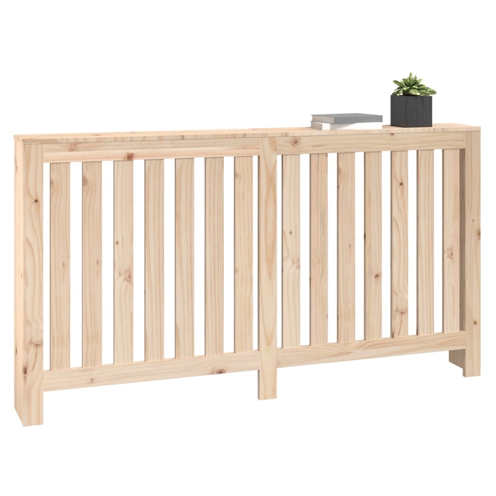 Radiator Cover 153x19x84 cm in Solid Pine Wood