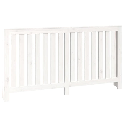 Copertura Termosifone Bianca 153x19x84 cm Legno Massello Pino | homemem39