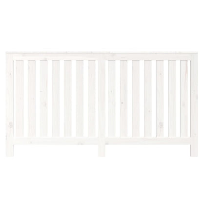 Copertura Termosifone Bianca 153x19x84 cm Legno Massello Pino - homemem39