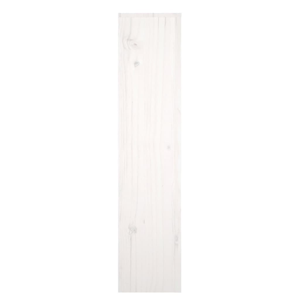 Copertura Termosifone Bianca 153x19x84 cm Legno Massello Pino - homemem39