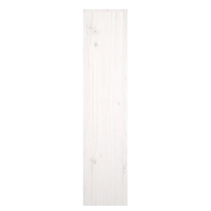 Copertura Termosifone Bianca 153x19x84 cm Legno Massello Pino - homemem39