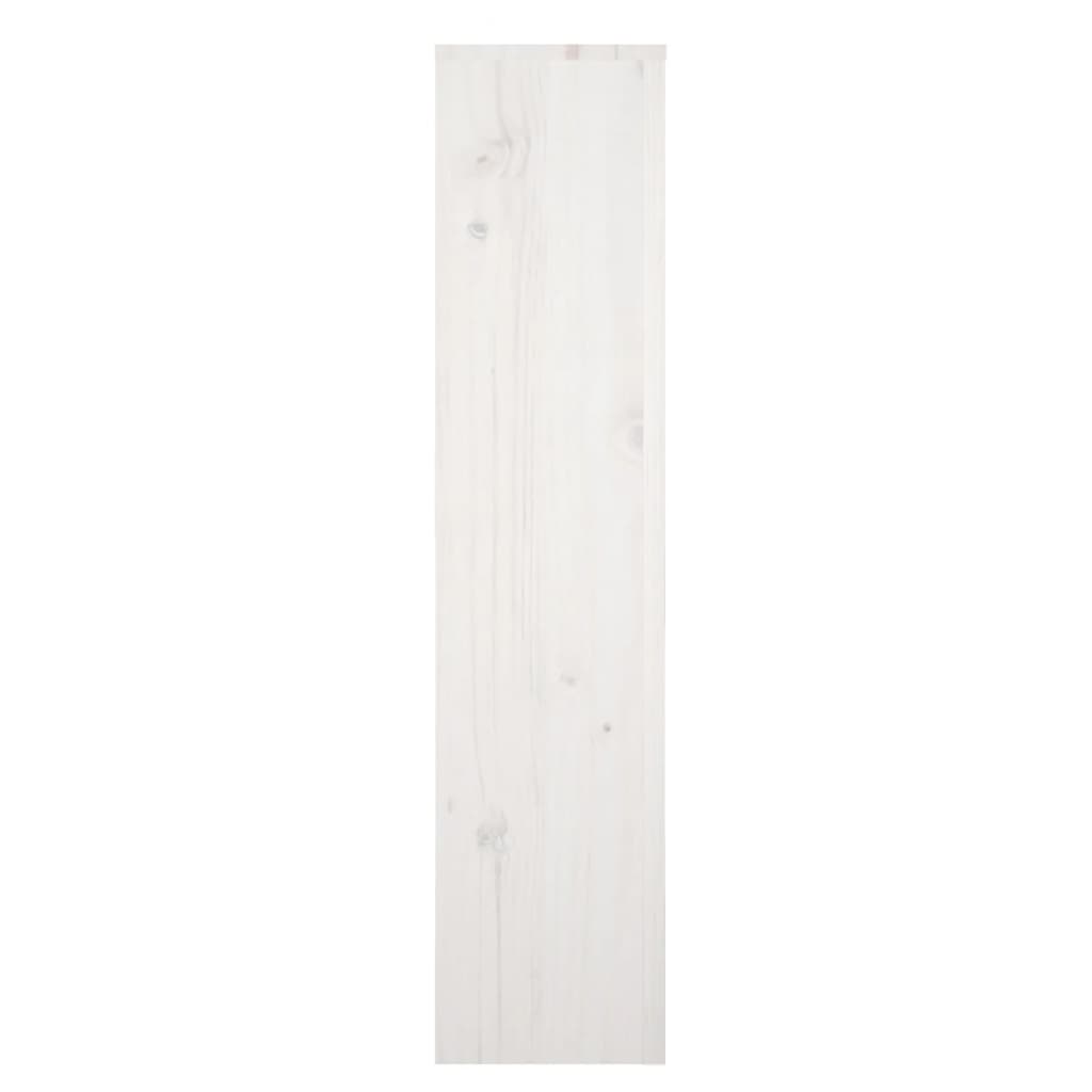 Copertura Termosifone Bianca 169x19x84 cm Legno Massello Pino