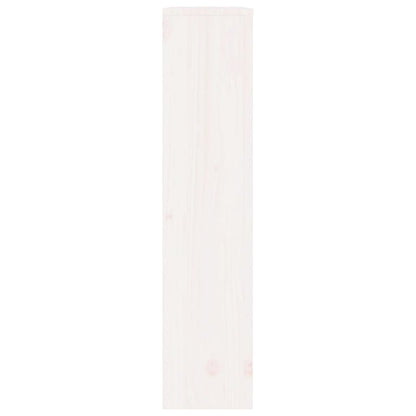 Copertura Termosifone Bianca 79,5x19x84 cm Legno Massello Pino